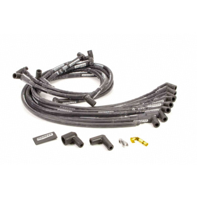 Moroso SBC Plug Wires - Sleeved - Under Header